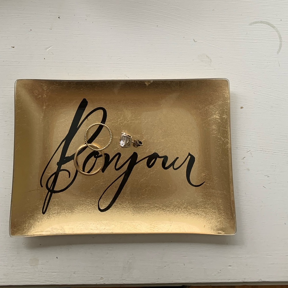 Decorative dish for jewelry, candy, ETC